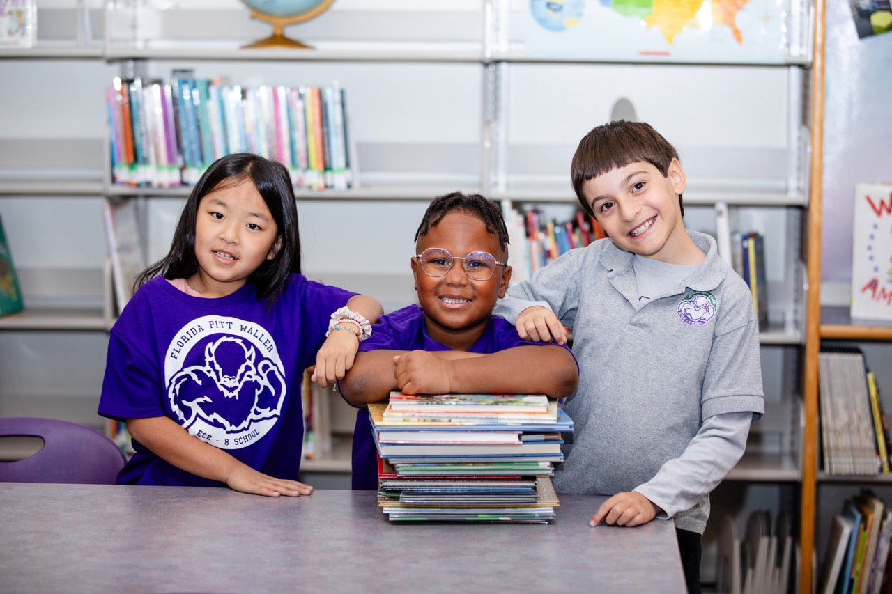 students posing for a photo