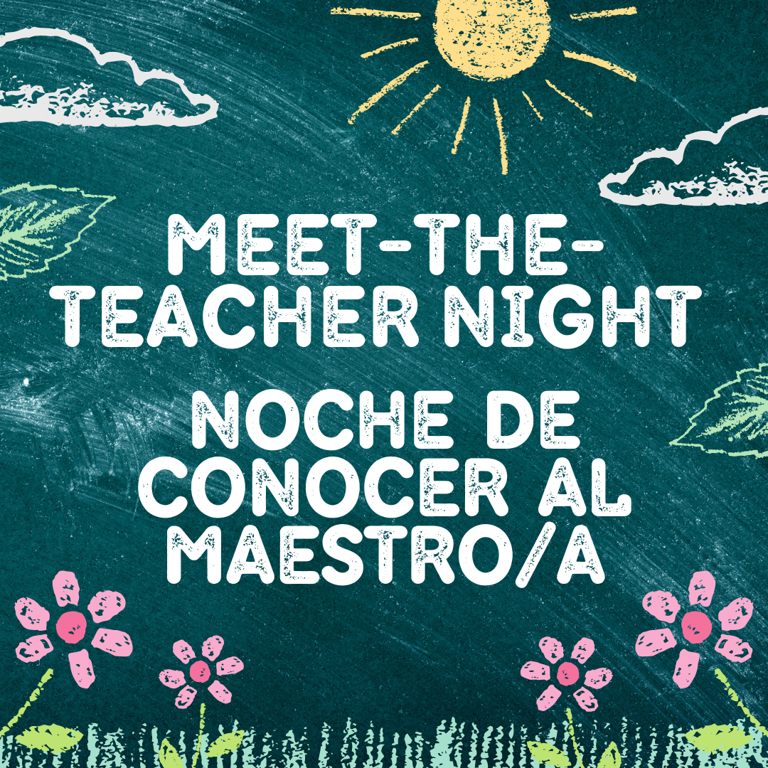 meet the teacher night graphic