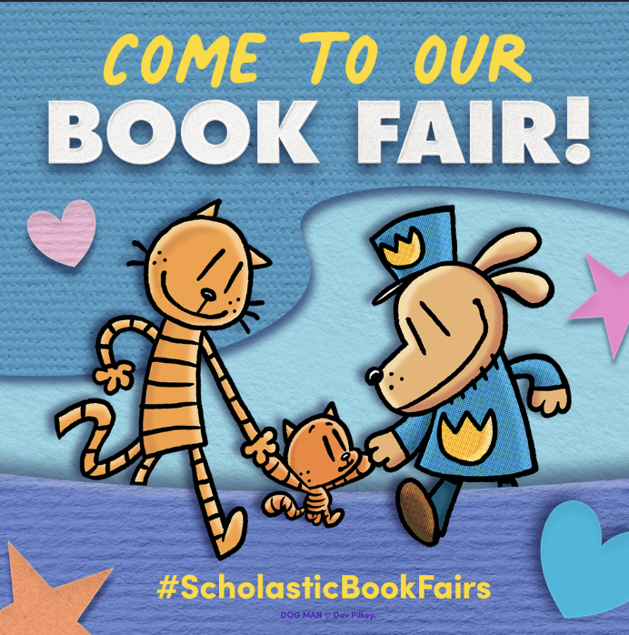 come to our book fair graphic